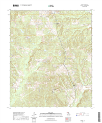 Athens Louisiana - 24k Topo Map