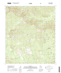 Atlanta Louisiana - 24k Topo Map