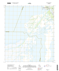 Barataria Louisiana - 24k Topo Map