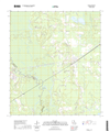 Starks Louisiana - Texas - 24k Topo Map