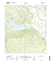 Wallace Lake Louisiana - 24k Topo Map