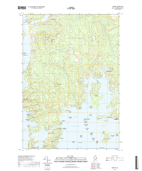 Addison Maine - 24k Topo Map