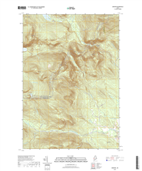 Andover Maine - 24k Topo Map