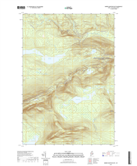 Barren Mountain East Maine - 24k Topo Map