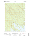 Tomah Ridge Maine - 24k Topo Map