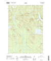 Weir Pond Maine - 24k Topo Map