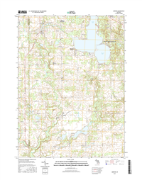 Addison Michigan - 24k Topo Map