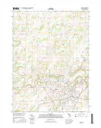 Adrian Michigan - 24k Topo Map