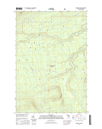 Aldridge Creek Michigan - 24k Topo Map