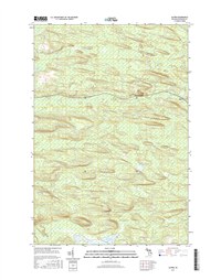 Alfred Michigan - 24k Topo Map