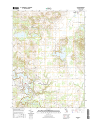 Allegan Michigan - 24k Topo Map