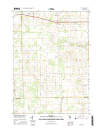 Allenton Michigan - 24k Topo Map