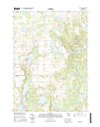 Trufant Michigan - 24k Topo Map