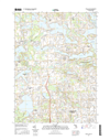Walled Lake Michigan - 24k Topo Map