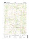 Webberville Michigan - 24k Topo Map
