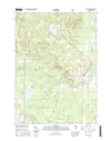 White Cloud Michigan - 24k Topo Map