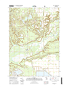 Wolf Lake Michigan - 24k Topo Map