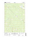 Woodlawn Michigan - 24k Topo Map