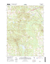 Woods Michigan - 24k Topo Map