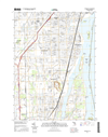 Wyandotte Michigan - 24k Topo Map