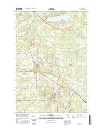 Adolph Minnesota - 24k Topo Map