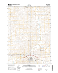 Adrian Minnesota - 24k Topo Map