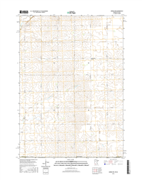 Adrian SW Minnesota - Iowa - 24k Topo Map