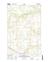 Aldrich North Minnesota - 24k Topo Map