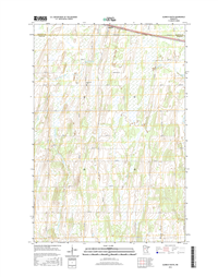 Aldrich South Minnesota - 24k Topo Map