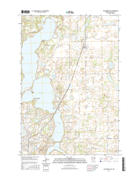 Alexandria East Minnesota - 24k Topo Map