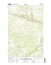 Alida Minnesota - 24k Topo Map