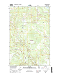 Alvwood Minnesota - 24k Topo Map
