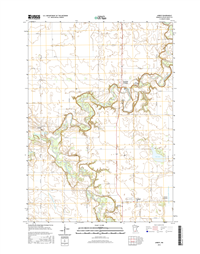 Amboy Minnesota - 24k Topo Map