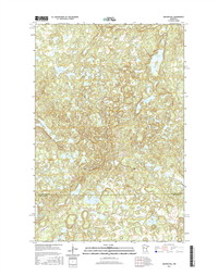 Anchor Hill Minnesota - 24k Topo Map