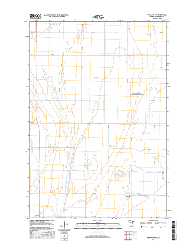 Wheaton NW Minnesota - 24k Topo Map