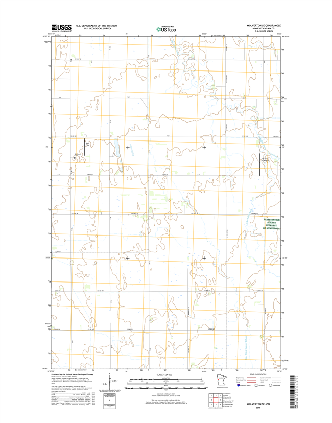 Wolverton SE Minnesota - 24k Topo Map