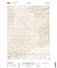 Amity Missouri - 24k Topo Map