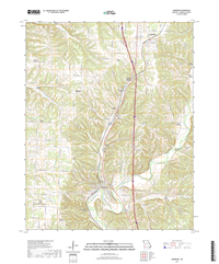 Anderson Missouri - 24k Topo Map