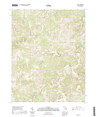 Anutt Missouri - 24k Topo Map