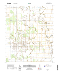 Arcola Mississippi - 24k Topo Map