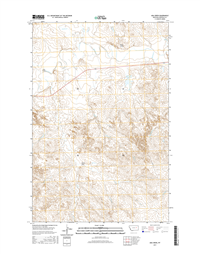 Ada Creek Montana - 24k Topo Map