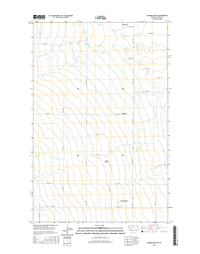 Agawam South Montana - 24k Topo Map