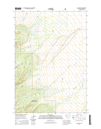 Ajax Ranch Montana - 24k Topo Map