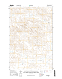 Akers Ranch Montana - 24k Topo Map