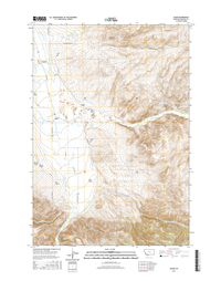 Alder Montana - 24k Topo Map