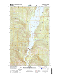 Alexander Mountain Montana - 24k Topo Map