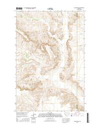Allard Ranch Montana - 24k Topo Map