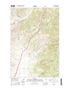 Wickes Montana - 24k Topo Map