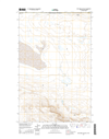 Wild Horse Lake East Montana - 24k Topo Map