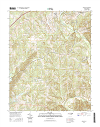 Advance North Carolina  - 24k Topo Map